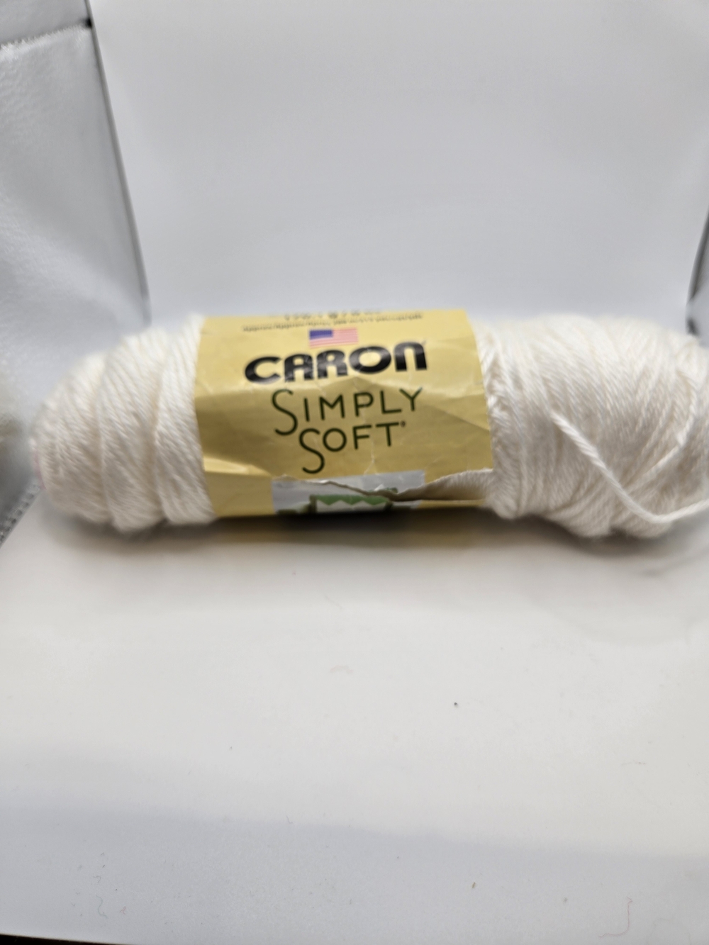 Caron Simply Soft Cream Yarn - Soft Home Fiber Art
